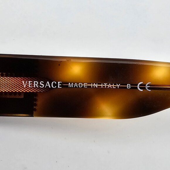 Versace Mod. 4166-B 547/73 Tortoise Rhinestone Sunglasses FRAME ONLY w Case 58mm main image 6